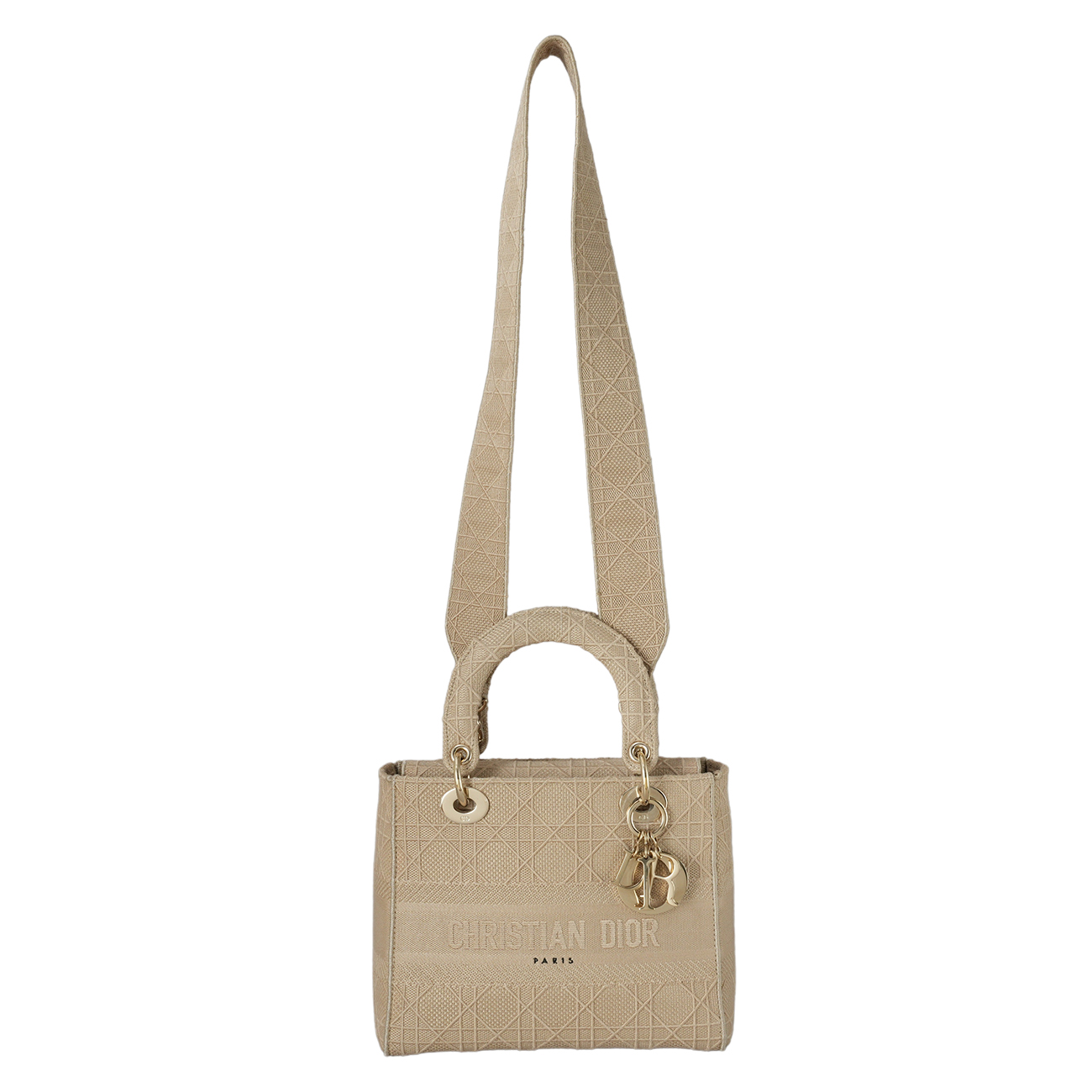 CHRISTIAN DIOR(USED)크리스찬디올 레이디 D LITE 미디엄 백